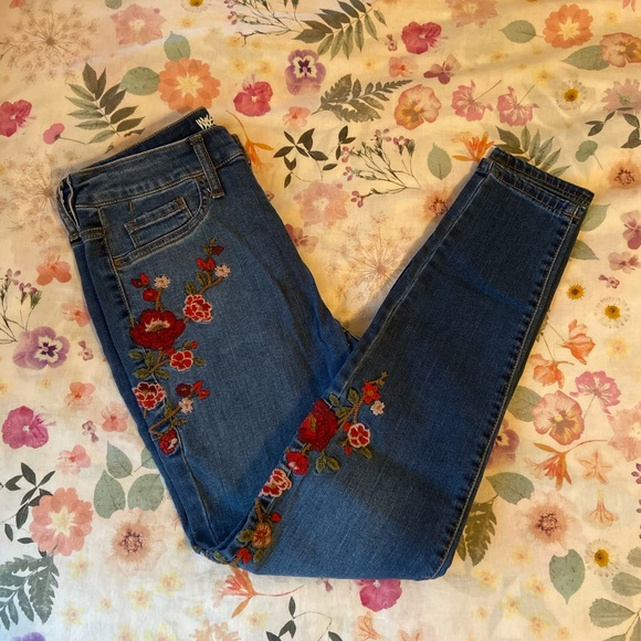 Mossimo Supply Co. Pants - Mossimo Embroidered Jeans